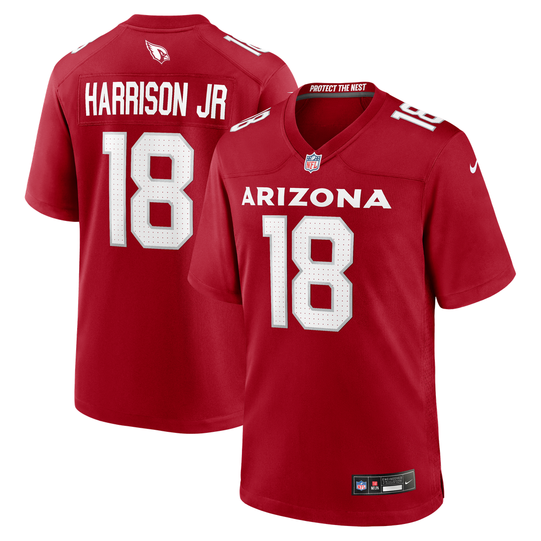 Marvin Harrison Jr. Arizona Cardinals Nike  Player Game Official Jersey - Cardinal