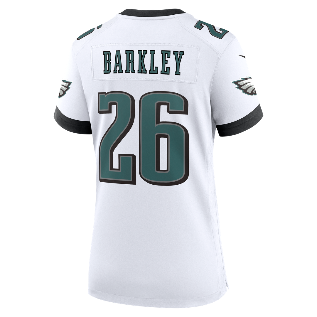 Saquon Barkley Philadelphia Eagles Nike Women's Game Official Jersey -  White