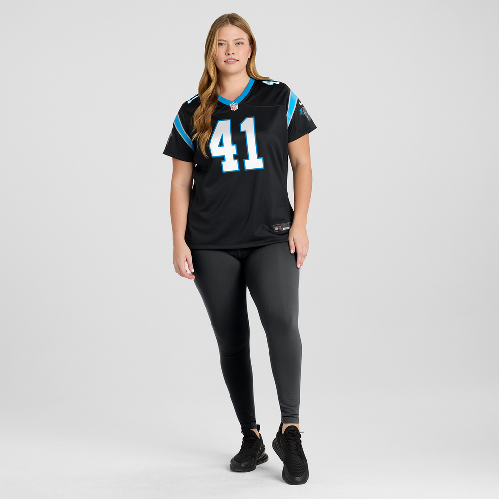 Jacoby Windmon Carolina Panthers Nike Women's Team Game Official Jersey -  Black