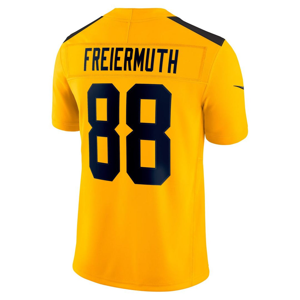 Pat Freiermuth Pittsburgh Steelers Nike Alternate Vapor F.U.S.E. Limited Official Jersey - Gold