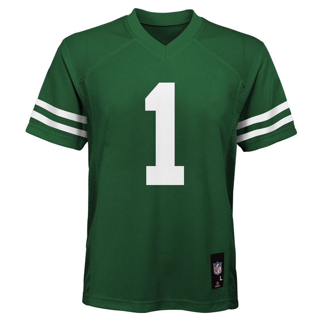 Ahmad Sauce Gardner New York Jets Youth Replica Player Official Jersey - Green