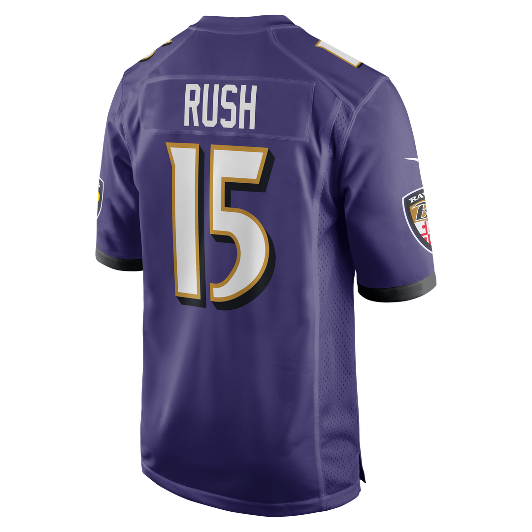 Cooper Rush Baltimore Ravens Nike Team Game Jersey - Purple