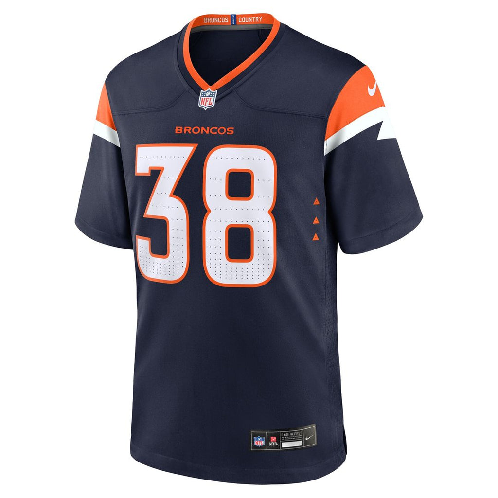 Jaleel McLaughlin Denver Broncos Nike Team Game Official Jersey -  Orange