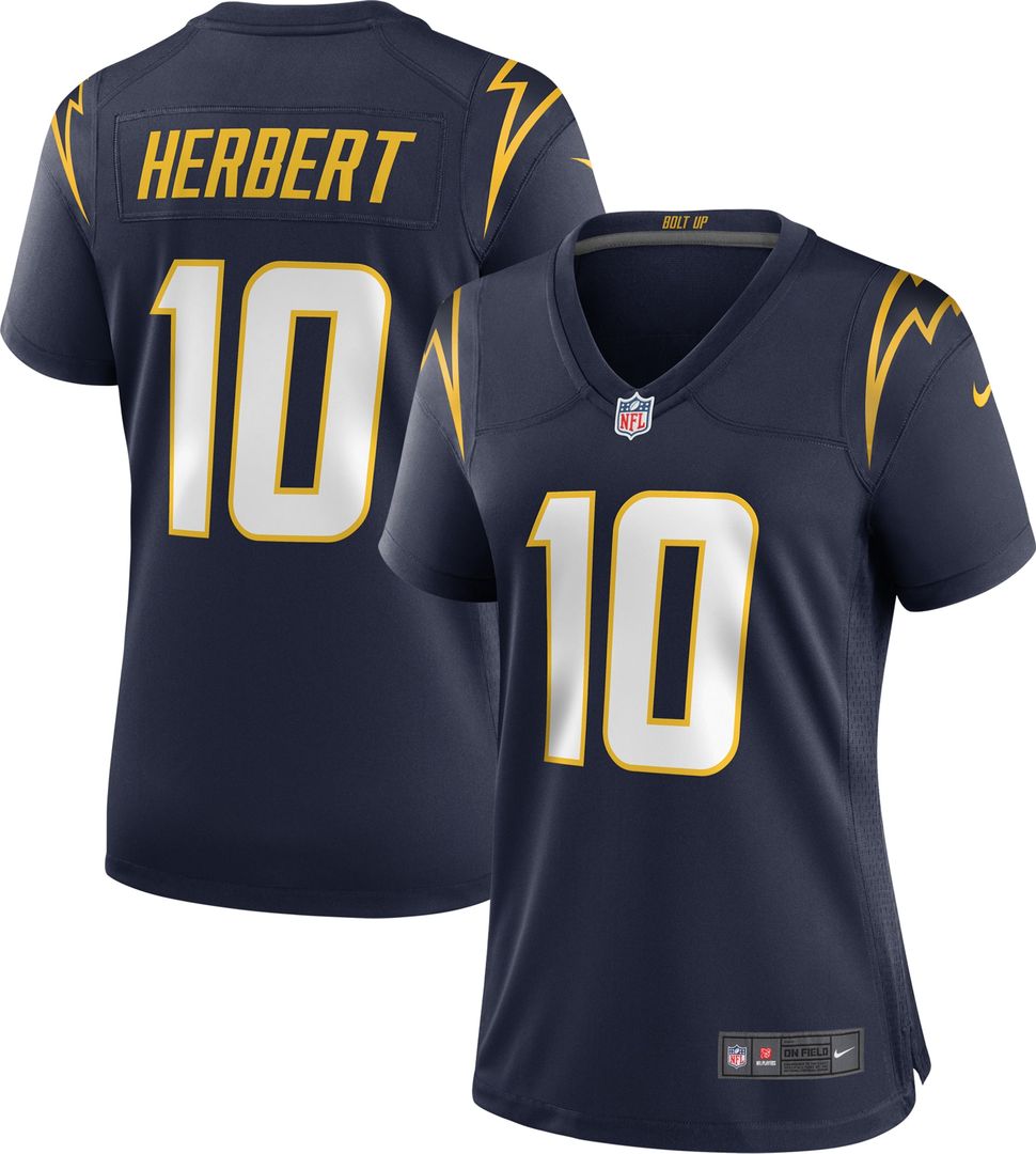 Justin Herbert Los Angeles Chargers Nike Women's Game Official Jersey - Royal