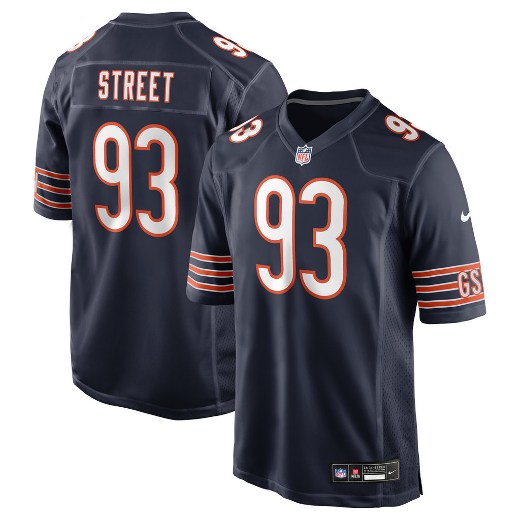 Kentavius Street Chicago Bears Nike Team Game Jersey - Navy