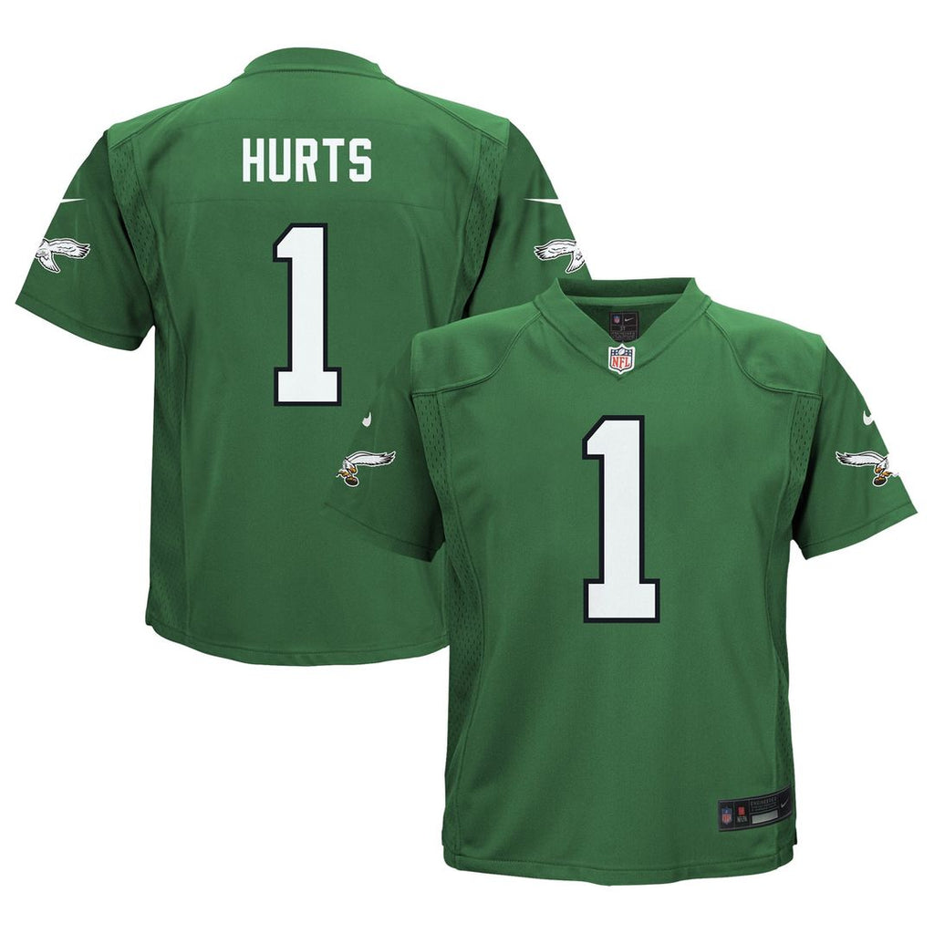 Jalen Hurts Philadelphia Eagles Nike Toddler Game Official Jersey - Kelly Green