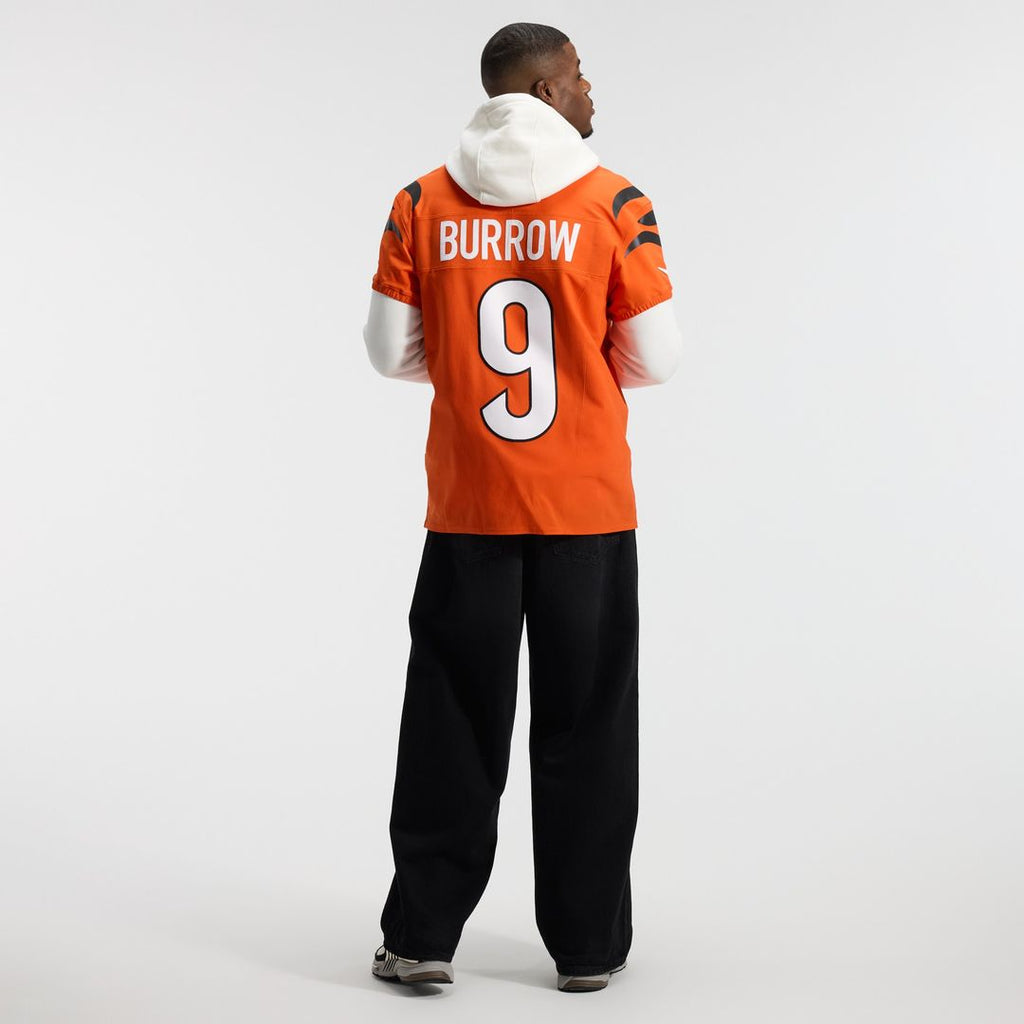 Joe Burrow Cincinnati Bengals Nike Vapor F.U.S.E. Elite Jersey - Orange
