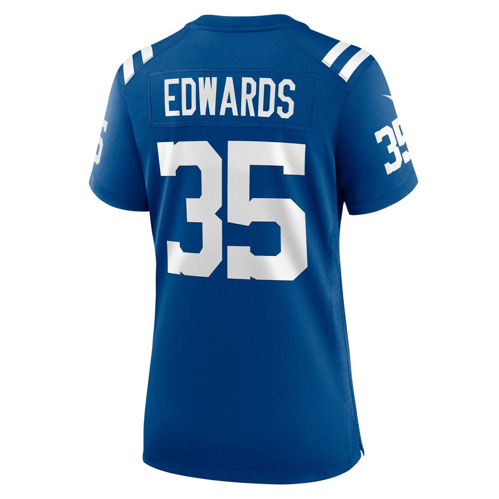 Johnathan Edwards Indianapolis Colts Nike Women's Team Game Jersey - Royal