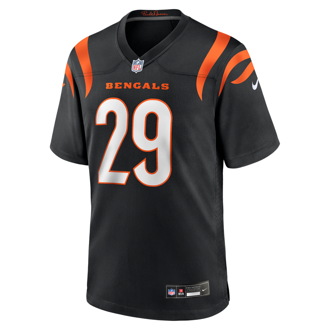 Kyle Dugger Cincinnati Bengals Nike Team Game Jersey - Black