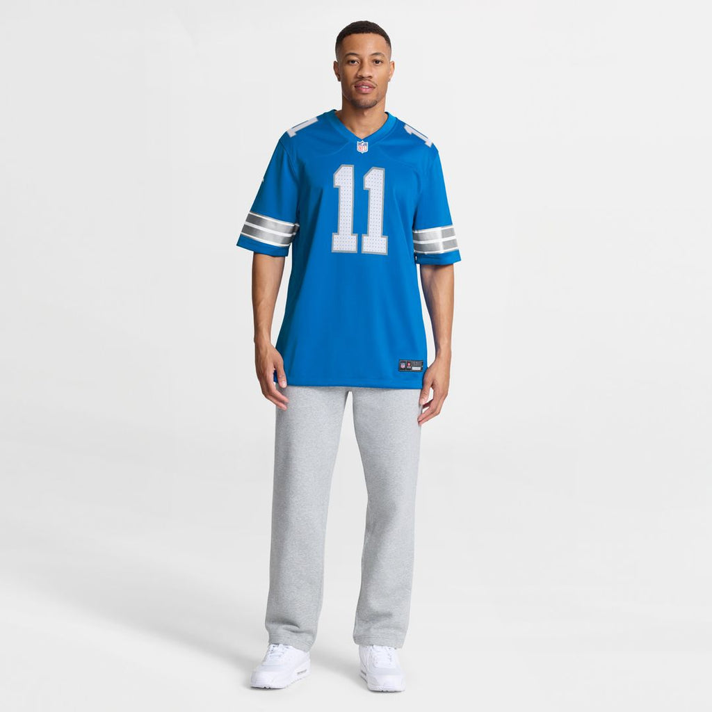 Damone Clark Detroit Lions Nike Team Game Official Jersey -  Blue