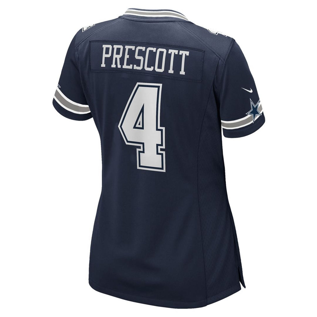 Dak Prescott Dallas Cowboys Nike Women's Alternate Game Official Jersey - White