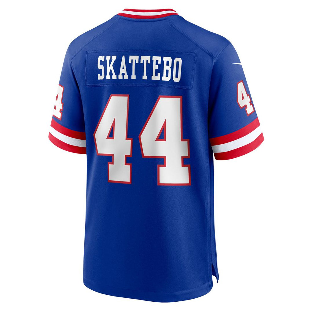 Cam Skattebo New York Giants Nike Alternate 2 Legacy Game Official Jersey - Royal