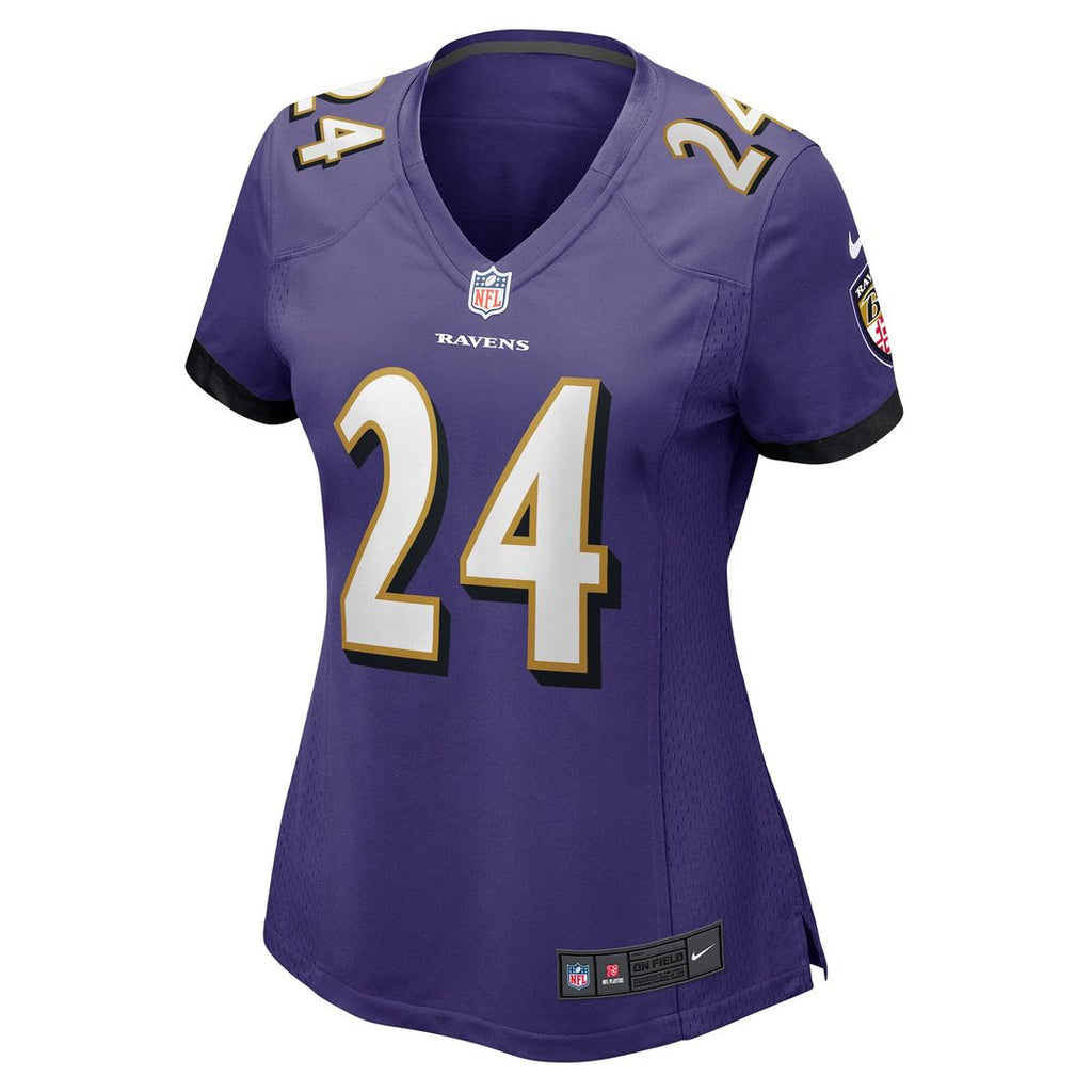 Malaki Starks Baltimore Ravens Nike Women's Team Game Jersey - Purple