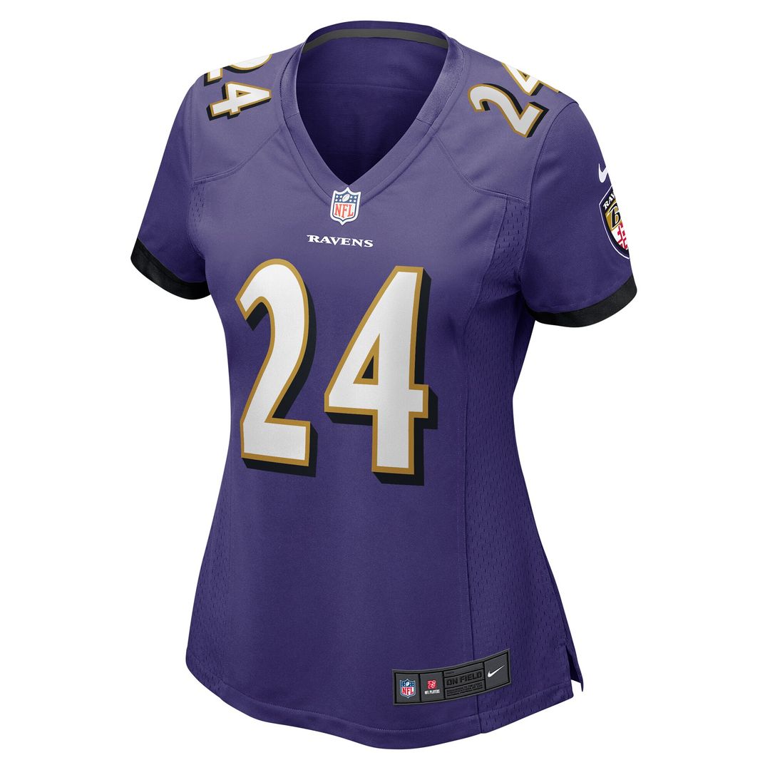 Malaki Starks Baltimore Ravens Nike Women's Team Game Jersey - Purple