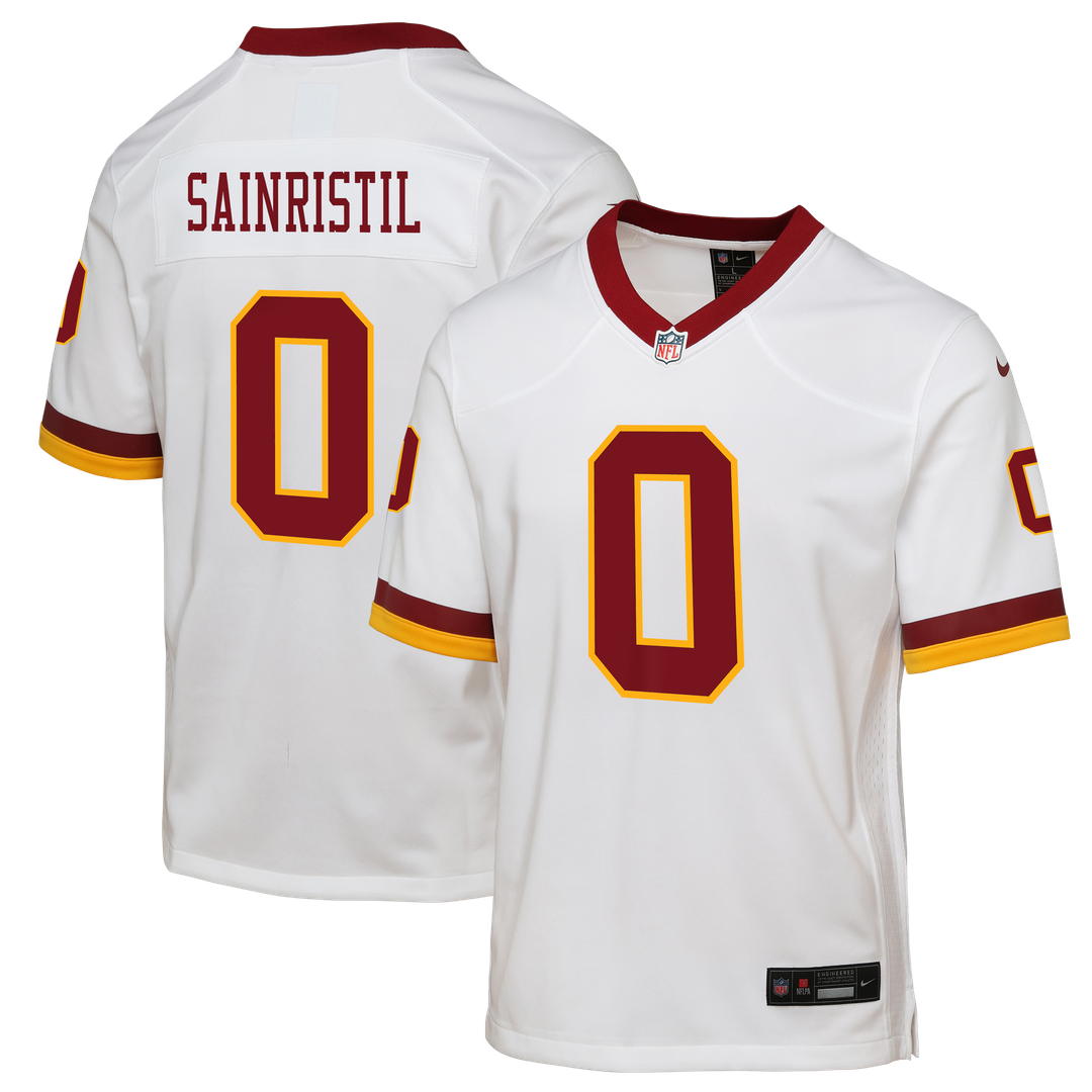 Mike Sainristil Washington Commanders Nike Youth Alternate 2 Game Jersey - White