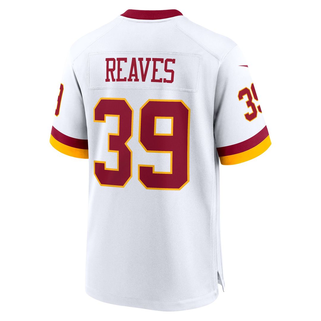 Jeremy Reaves Washington Commanders Nike Game Super Bowl Era Official Jersey - White