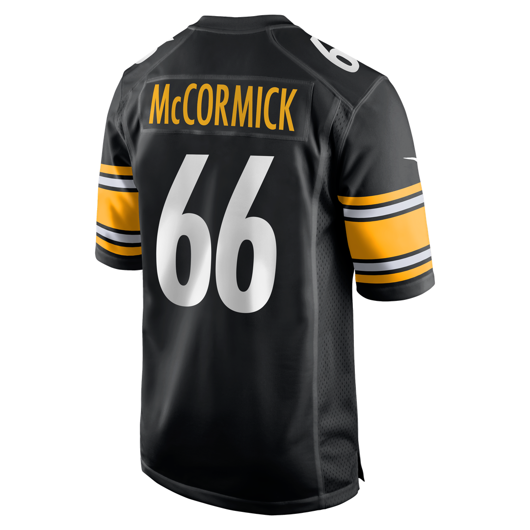 Mason McCormick Pittsburgh Steelers Nike Game Jersey - Black