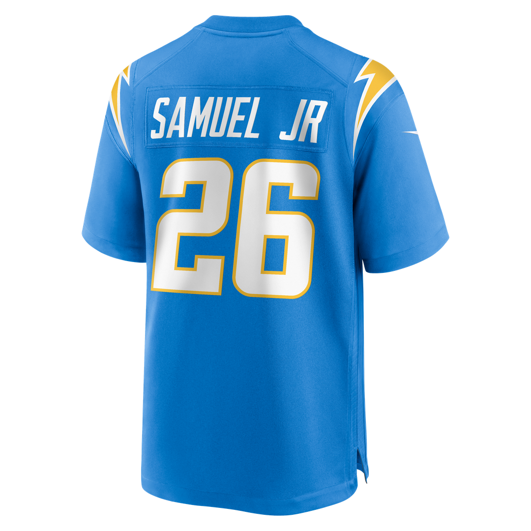 Asante Samuel Jr. Los Angeles Chargers Nike Game Player Official Jersey - Powder Blue