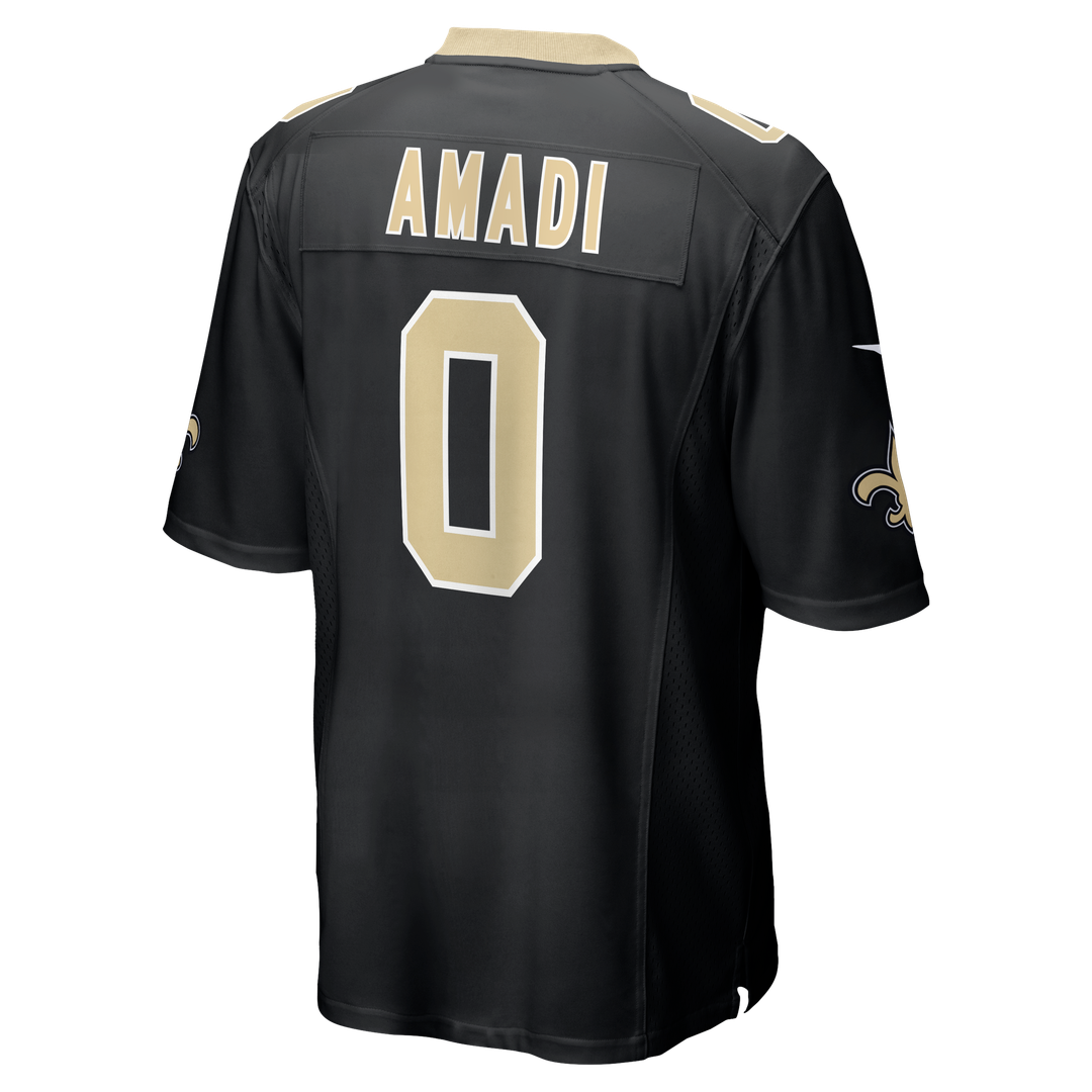 Ugo Amadi New Orleans Saints Nike Team Game Jersey - Black