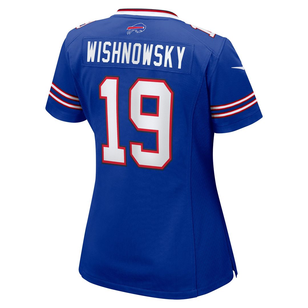 Mitch Wishnowsky Buffalo Bills Nike Women's Team Game Jersey - Royal