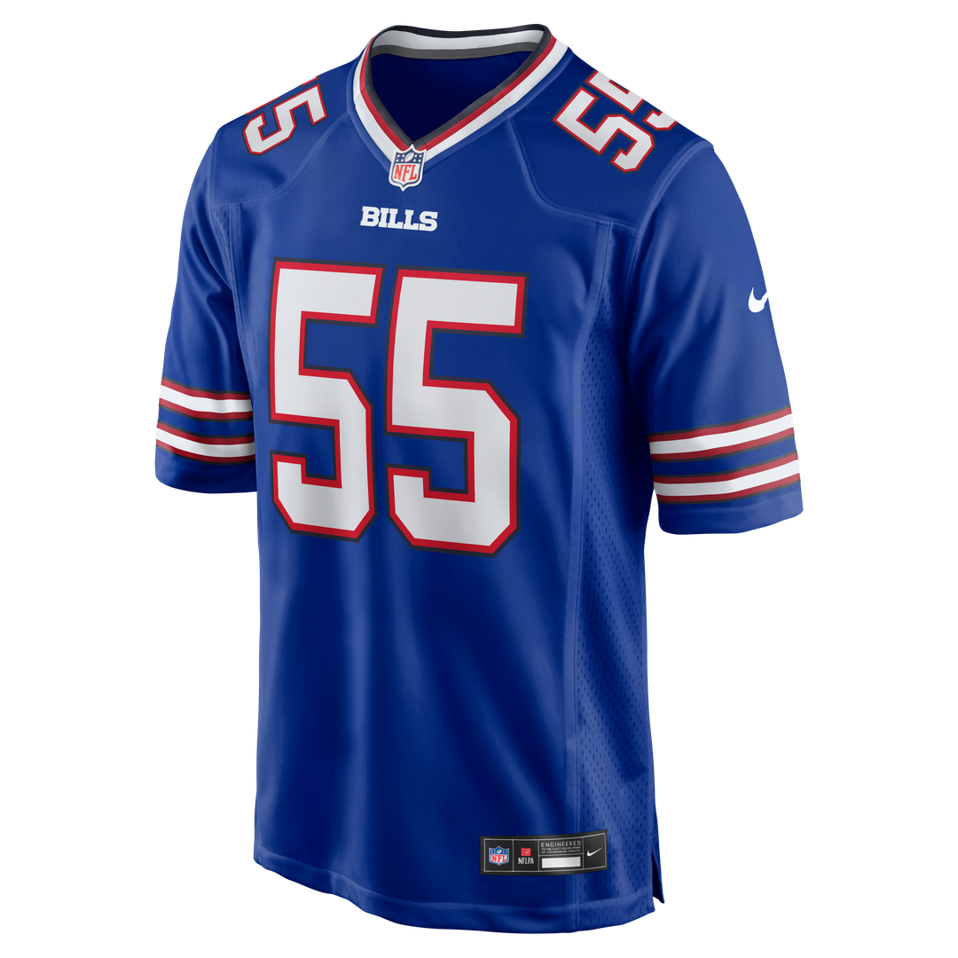 Michael Hoecht Buffalo Bills Nike Team Game Official Jersey -  Royal