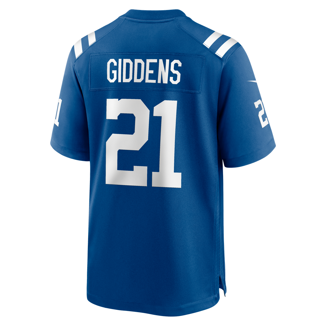 DJ Giddens Indianapolis Colts Nike Team Game Jersey - Royal