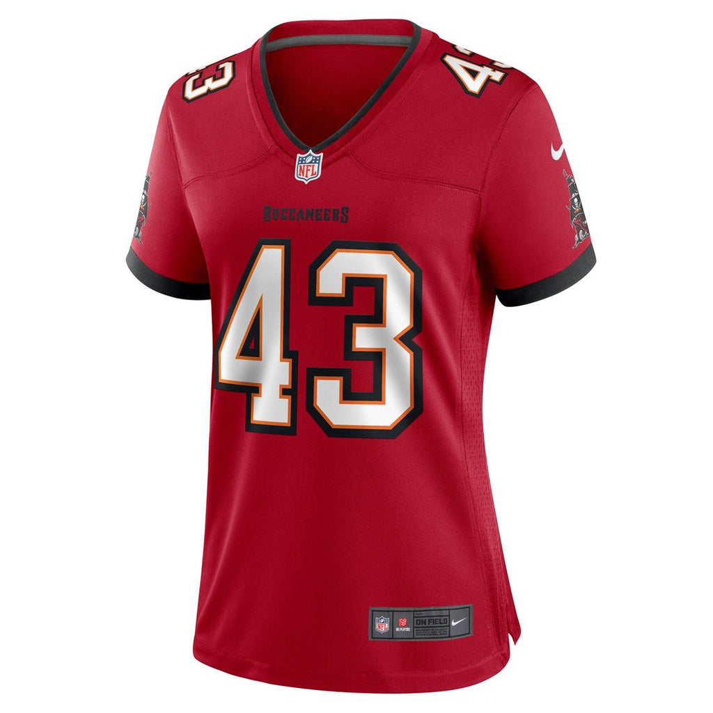 Chris Braswell Tampa Bay Buccaneers Nike Women's Team Game Jersey - Red