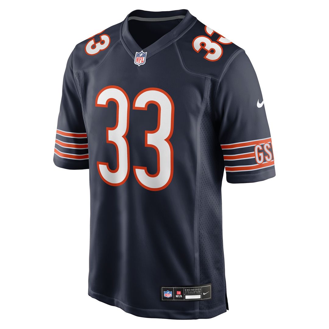 Jaylon Jones Chicago Bears Nike Team Game Official Jersey -  Navy