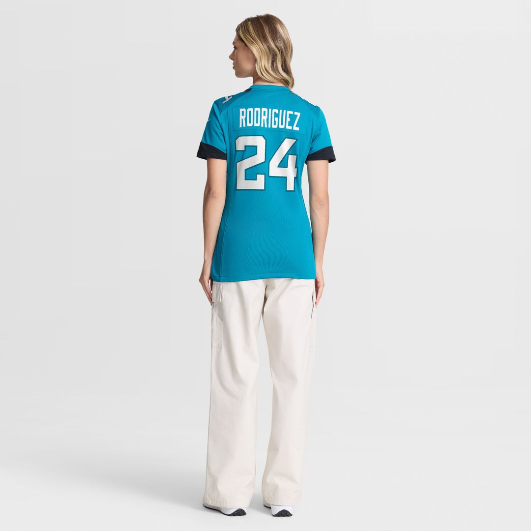 Chris Rodriguez Jacksonville Jaguars Nike Women's Team Game Jersey - Teal