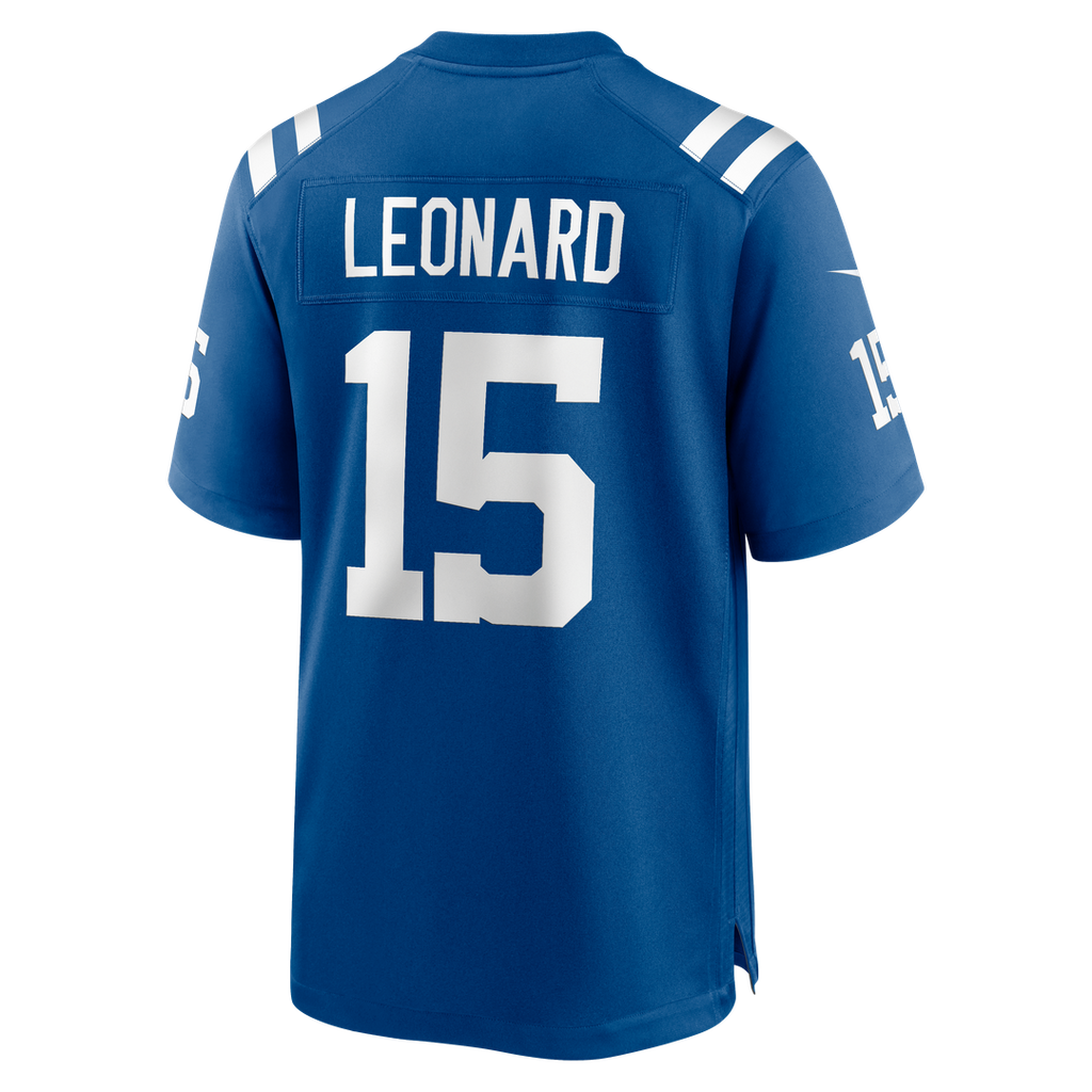 Riley Leonard Indianapolis Colts Nike Team Game Official Jersey -  Royal