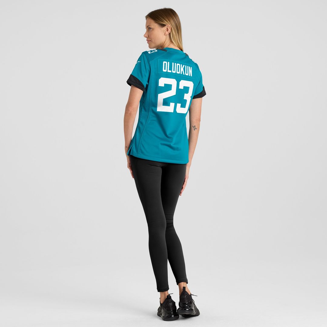 Foyesade Oluokun Jacksonville Jaguars Nike Women's Game Player Jersey - Teal