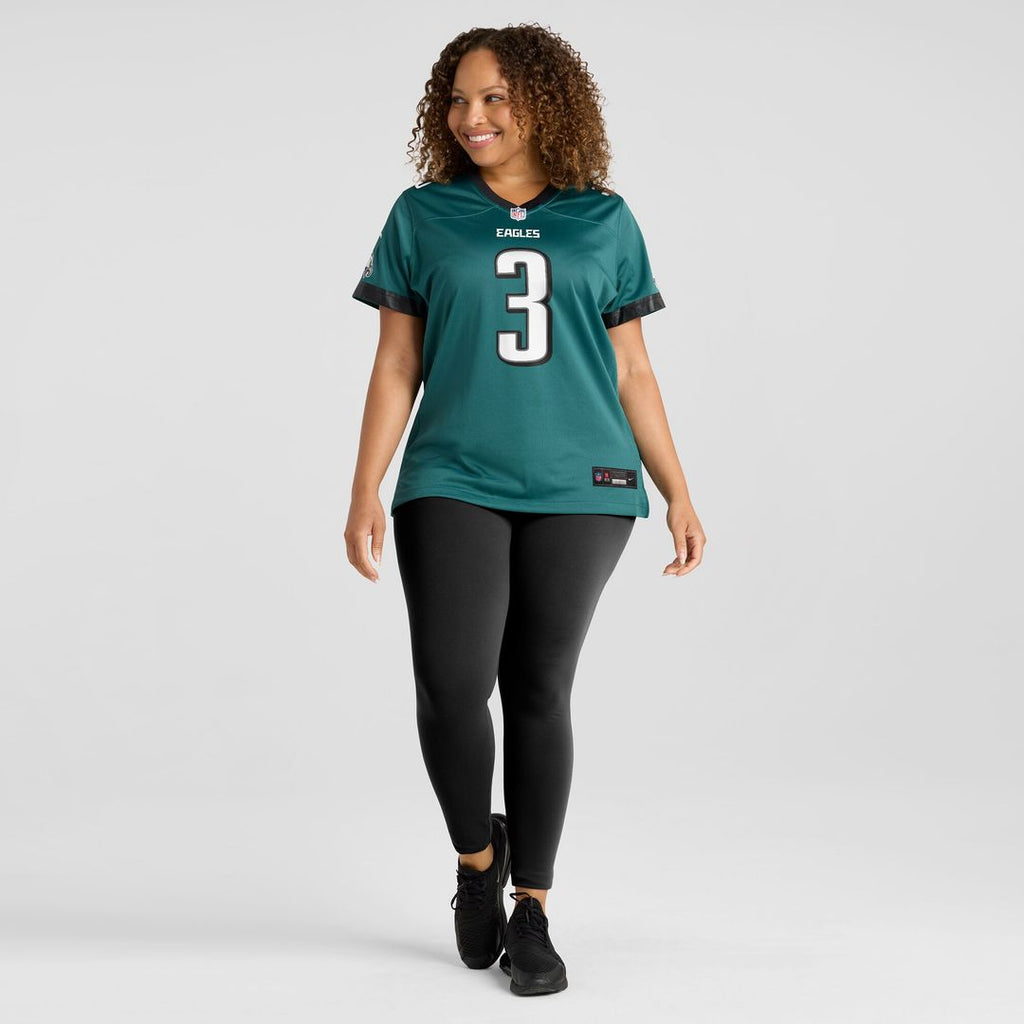 Nolan Smith Philadelphia Eagles Nike Women's Team Game Official Jersey - Midnight Green