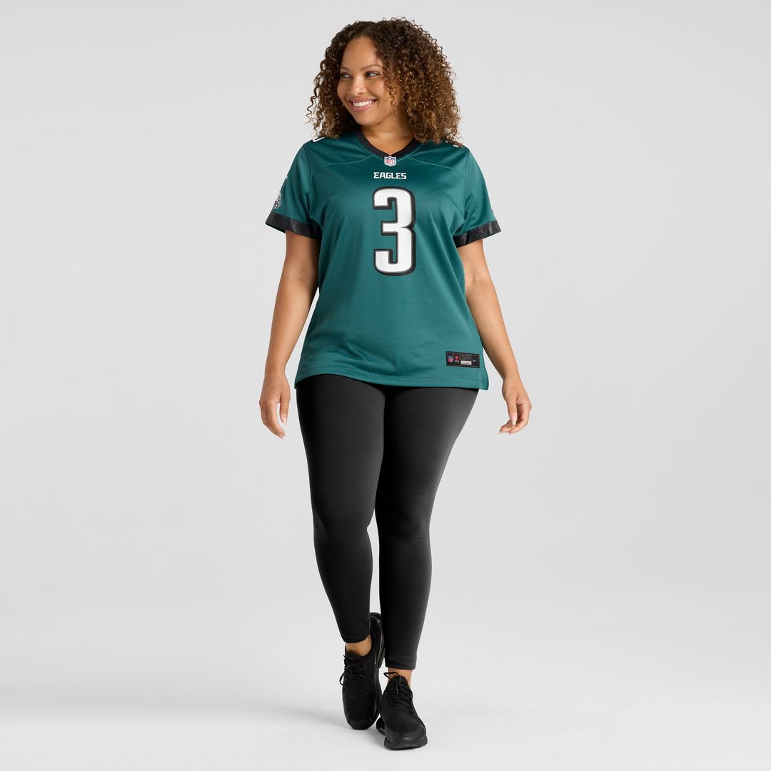 Nolan Smith Philadelphia Eagles Nike Women's Team Game Official Jersey - Midnight Green