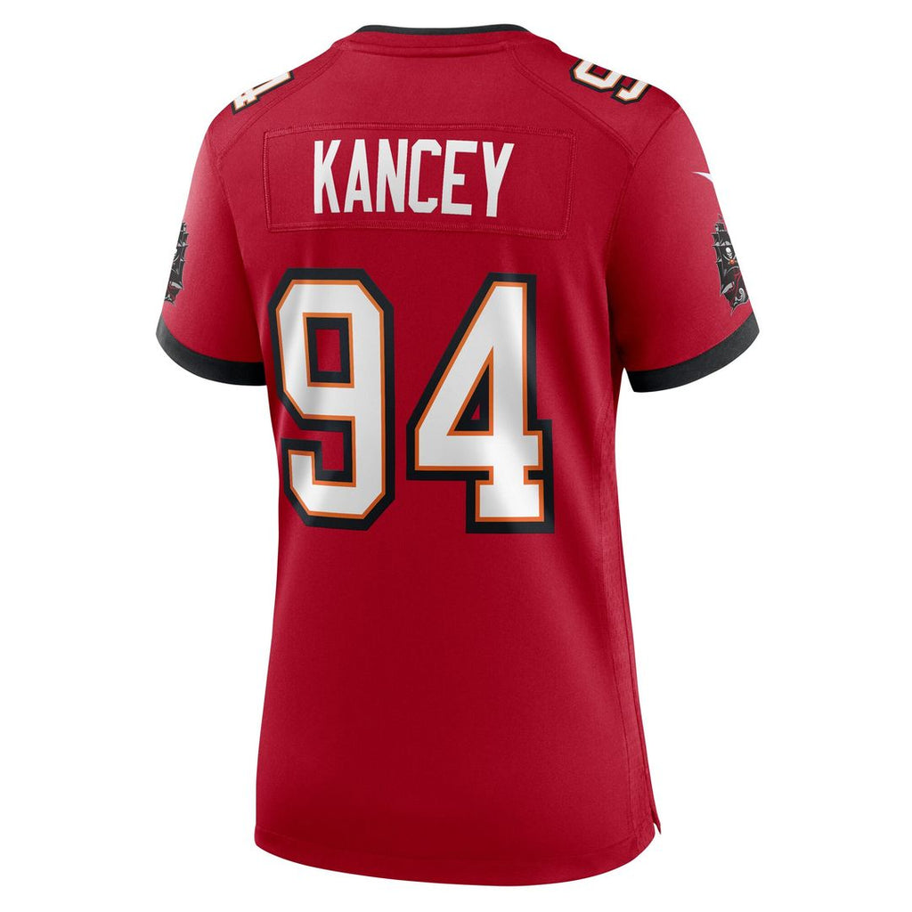Calijah Kancey Tampa Bay Buccaneers Nike Women's Game Jersey - Red