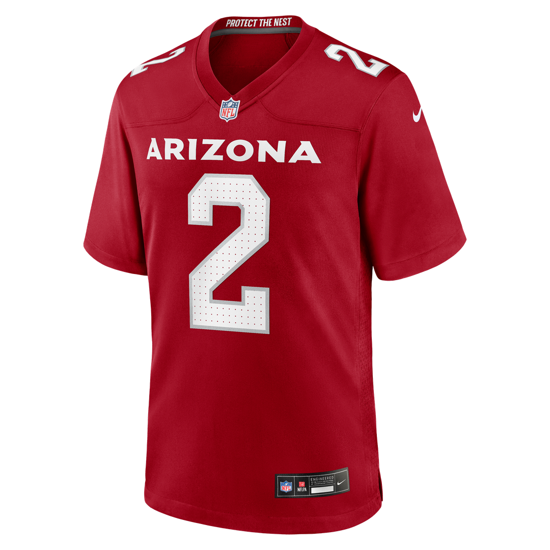Will Johnson Arizona Cardinals Nike Team Game Official Jersey -  Cardinal