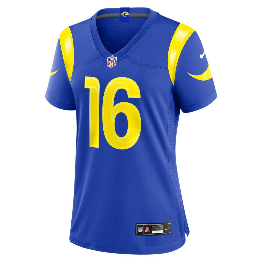 Tru Edwards Los Angeles Rams Nike Women's Team Game Official Jersey - Royal