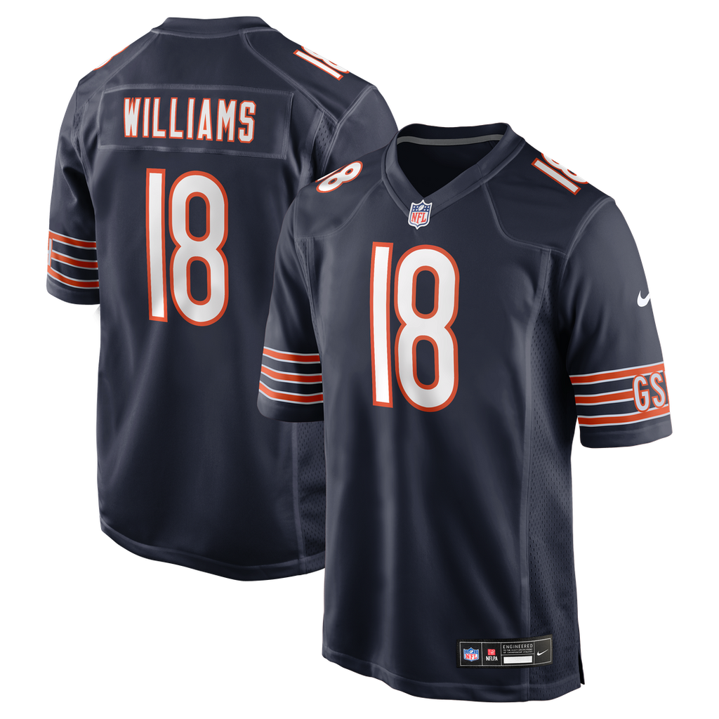 Caleb Williams Chicago Bears Nike Player Game Jersey - Navy