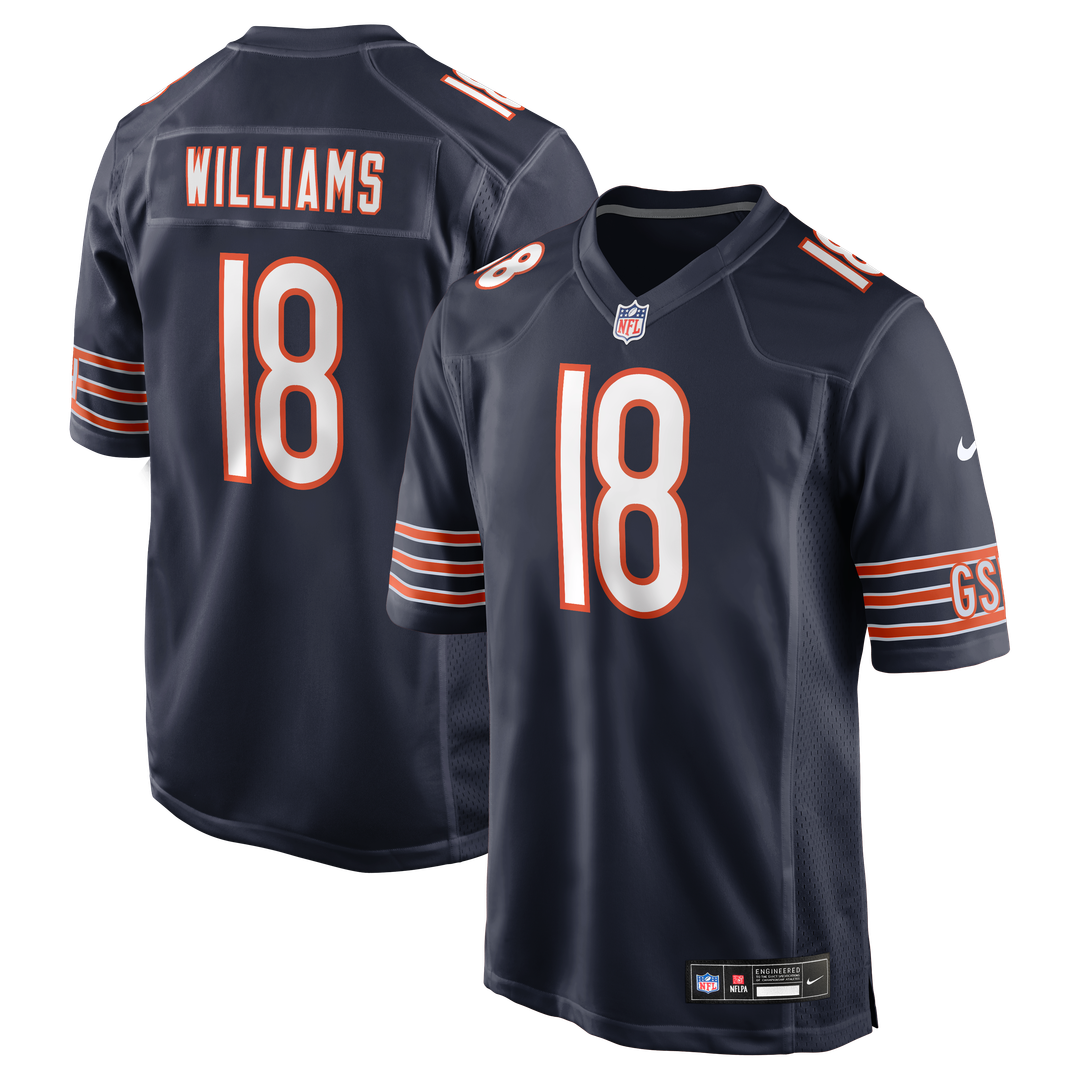 Caleb Williams Chicago Bears Nike Player Game Jersey - Navy