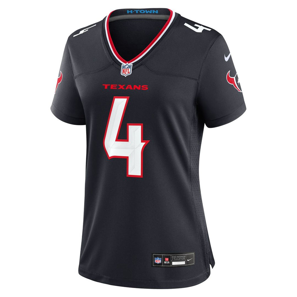 Kamari Lassiter Houston Texans Nike Women's Team Game Official Jersey -  Navy