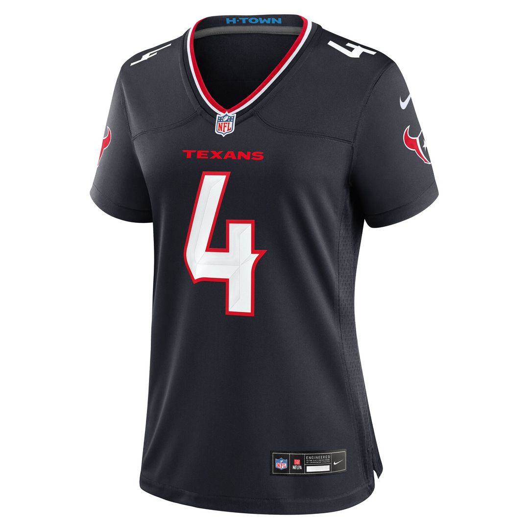 Kamari Lassiter Houston Texans Nike Women's Team Game Official Jersey -  Navy