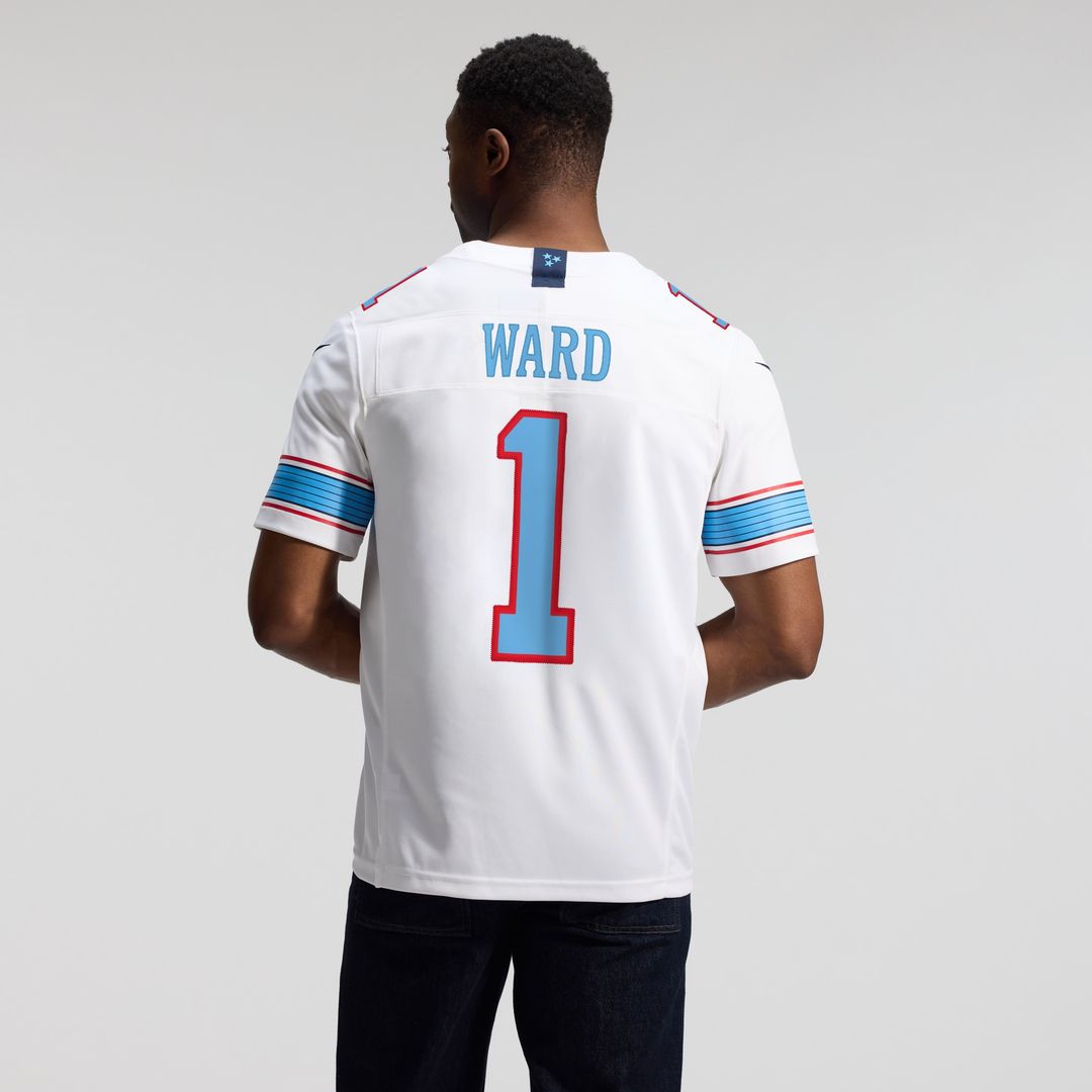Cameron Ward Tennessee Titans Nike Vapor F.U.S.E. Stitched Limited Official Jersey - Light Blue
