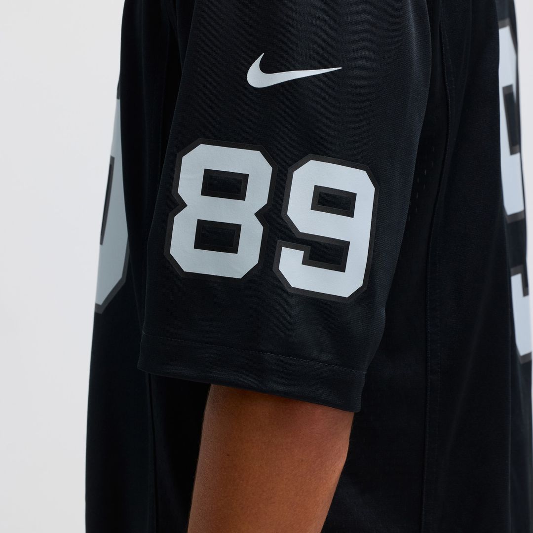 Brock Bowers Las Vegas Raiders Nike Game Official Jersey -  White