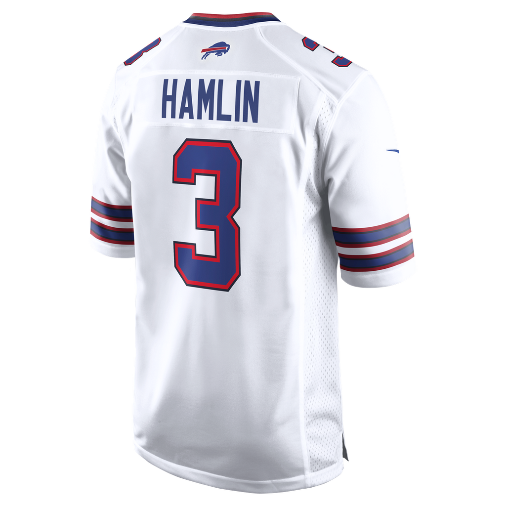 Damar Hamlin Buffalo Bills Nike Game Jersey - White