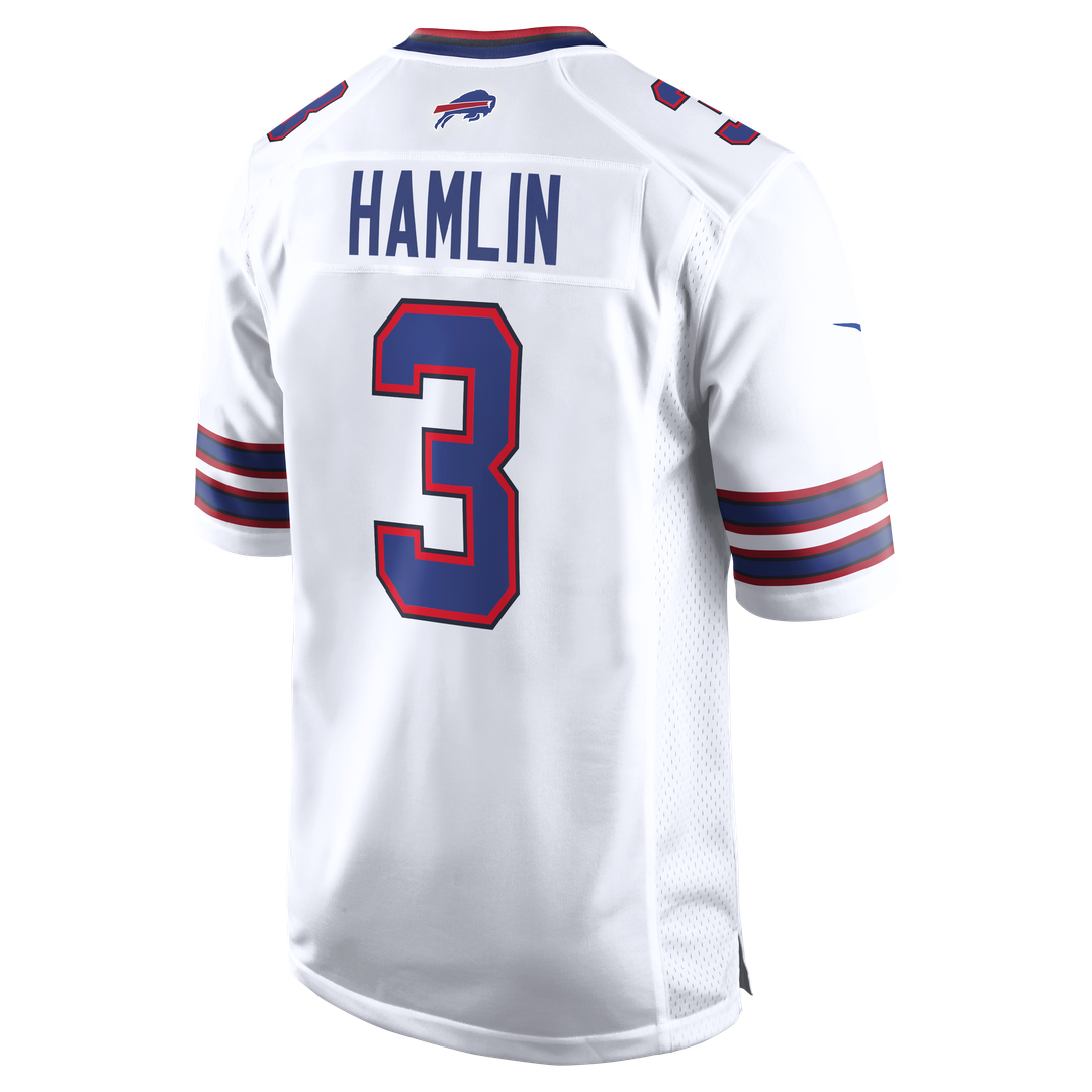 Damar Hamlin Buffalo Bills Nike Game Jersey - White
