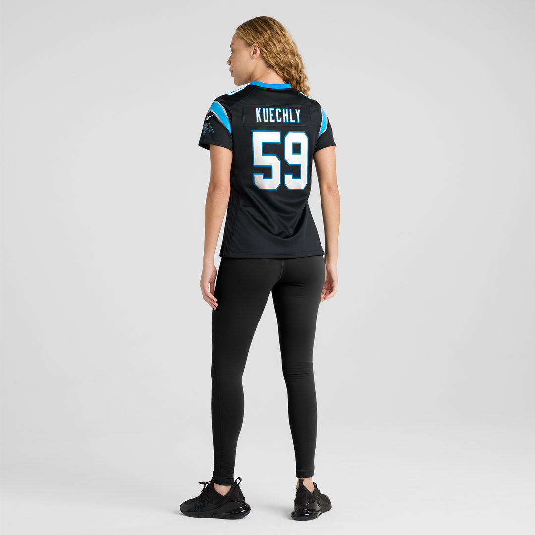 Luke Kuechly Carolina Panthers Nike Women's Team Game Jersey - Black