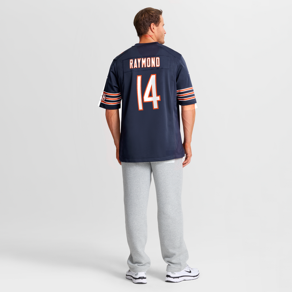 Kalif Raymond Chicago Bears Nike Team Game Jersey - Navy