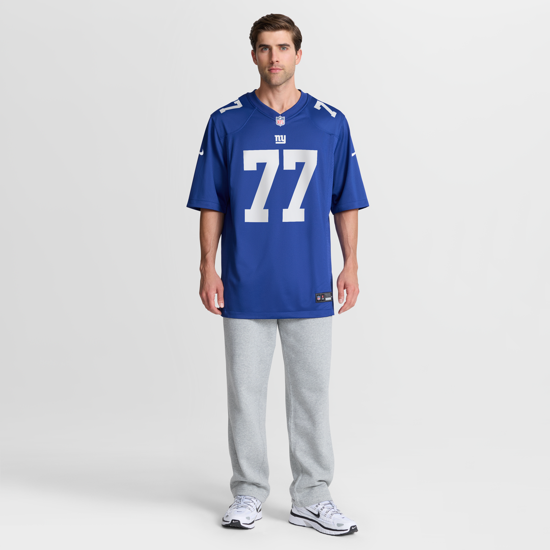 Daniel Faalele New York Giants Nike Team Game Official Jersey - Royal