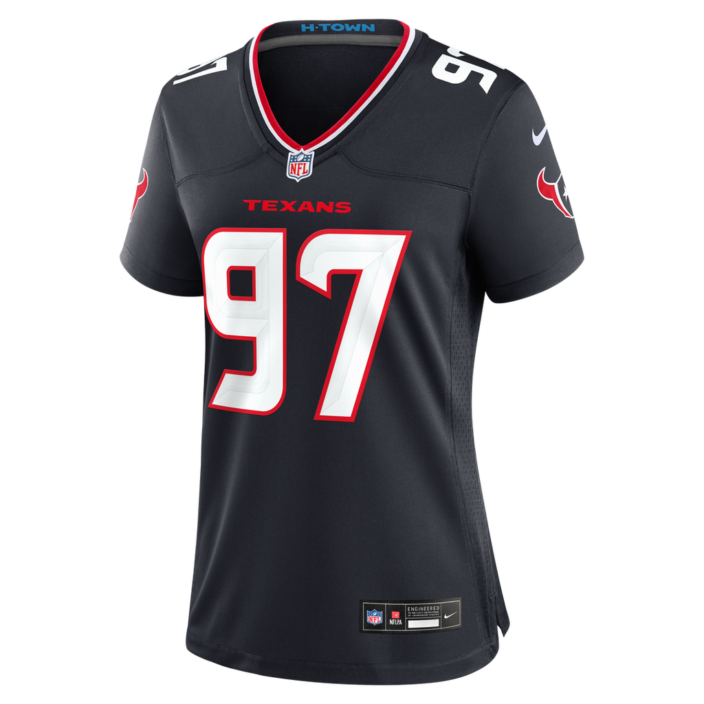 Dominique Robinson Houston Texans Nike Women's Team Game Official Jersey -  Navy