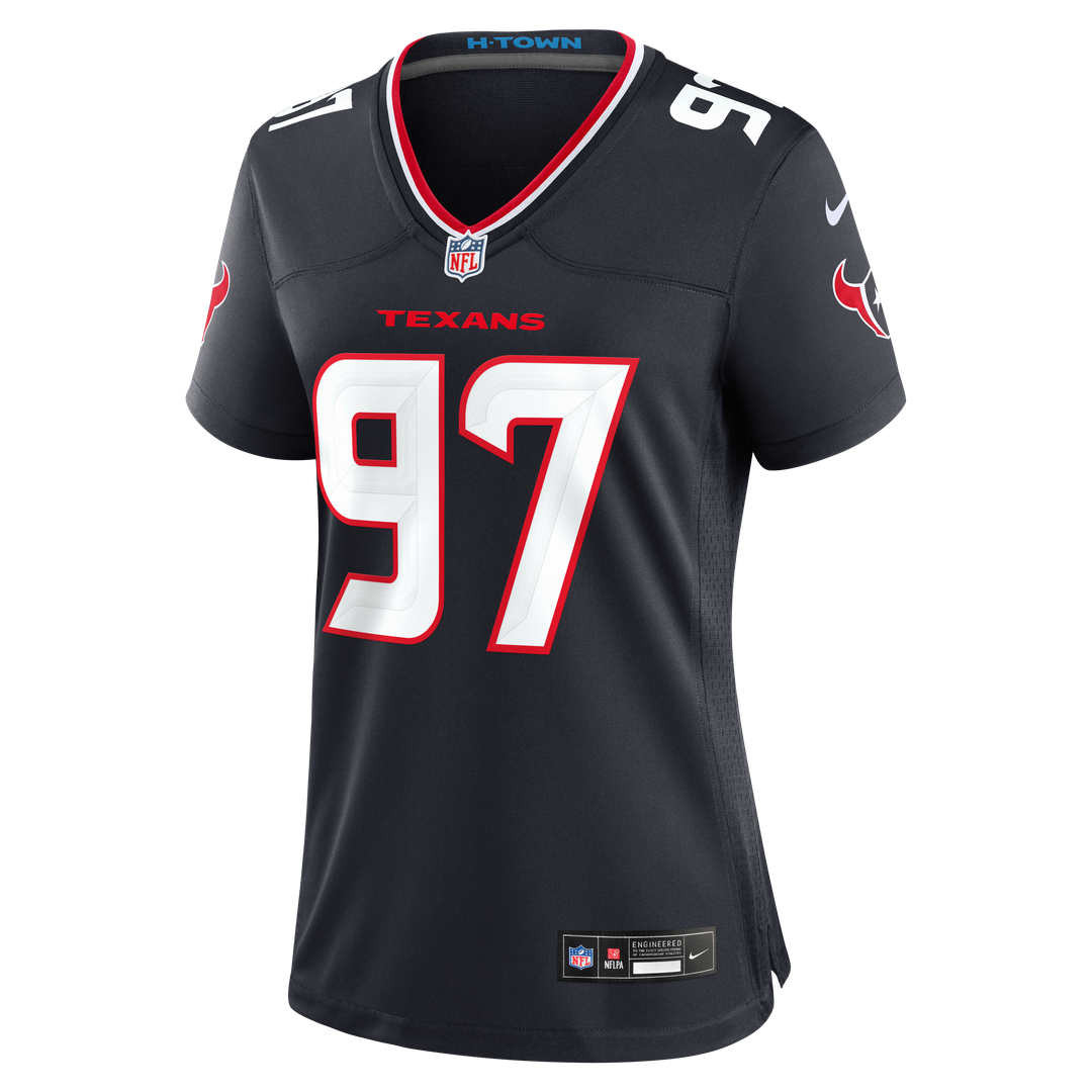 Dominique Robinson Houston Texans Nike Women's Team Game Official Jersey -  Navy