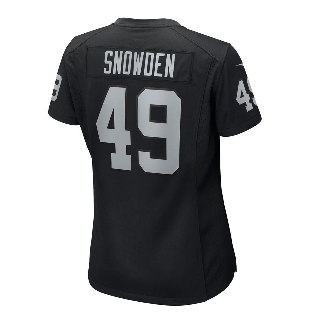 Charles Snowden Las Vegas Raiders Nike Women's Team Game Jersey - Black